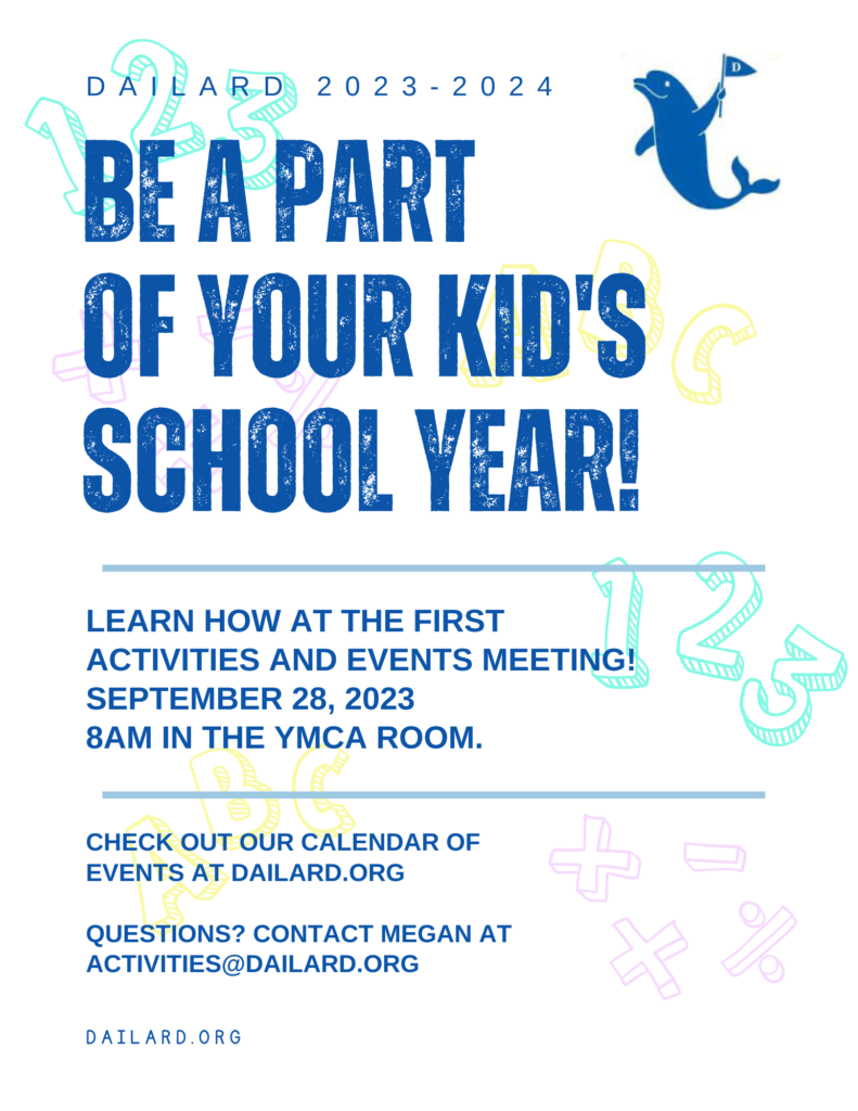 Dailard Elementary Arts & Events Meeting 2023